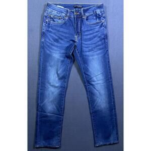 NWOT The Frenchie Co Mens Jeans 28 (28x28.5) Antibacterial Stretch Straight Tall